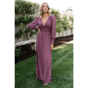 Baltic Born Olivia Maxi Dress | Vintage Plum Size LL